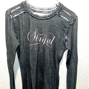 Sinful Size M reversible thermal shirt
